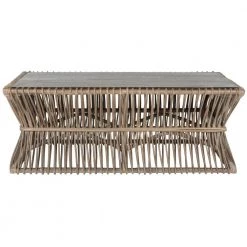 Gensho 44 in. Gray Wood Coffee Table by SAFAVIEH -Safavieh Sales Store gray safavieh coffee tables fox6536a c3 1000