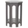 Nara Gray End Table by SAFAVIEH -Safavieh Sales Store gray safavieh end side tables fox9501a 64 1000