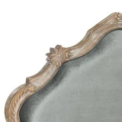 Harlow Gray Full Upholstered Headboard by SAFAVIEH -Safavieh Sales Store grey safavieh headboards fox6245b f 31 1000