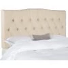 Axel Off-White King Upholstered Headboard by SAFAVIEH 2 Axel Off-White King Upholstered Headboard by SAFAVIEH -Safavieh Sales Store hemp safavieh headboards mcr4029k k 64 1000