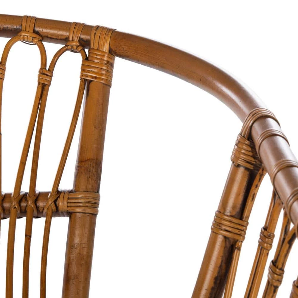 Adriana Brown Wash Arm Chair by SAFAVIEH 10 Adriana Brown Wash Arm Chair by SAFAVIEH - Image 8