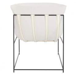 Portland Off-White/Black Upholstered Arm Chair by SAFAVIEH 14 Portland Off-White/Black Upholstered Arm Chair by SAFAVIEH -Safavieh Sales Store ivory black safavieh accent chairs ach4511a 66 1000