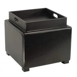 Bobbi Black Storage Ottoman by SAFAVIEH 15 Bobbi Black Storage Ottoman by SAFAVIEH -Safavieh Sales Store java black safavieh ottomans hud4006b 4f 1000