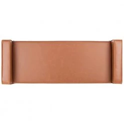 Henri Light Brown/Walnut 25 in. H x 49 in. W x 18 in. D Upholstered Bench by SAFAVIEH 13 Henri Light Brown/Walnut 25 in. H x 49 in. W x 18 in. D Upholstered Bench by SAFAVIEH -Safavieh Sales Store light brown walnut safavieh bedroom benches bch6303d 4f 1000