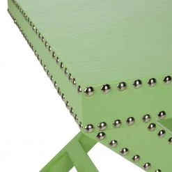 Jeanine Light Green End Table by SAFAVIEH -Safavieh Sales Store light green safavieh end side tables fox9500d 4f 1000