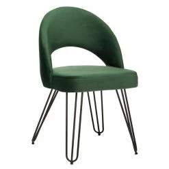 Jora Green/Black Dining Chair (Set of 2) by SAFAVIEH -Safavieh Sales Store malachite green velvet black safavieh dining chairs fox6296e set2 1f 1000