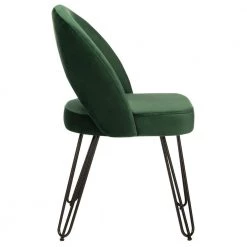 Jora Green/Black Dining Chair (Set of 2) by SAFAVIEH -Safavieh Sales Store malachite green velvet black safavieh dining chairs fox6296e set2 4f 1000