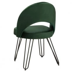Jora Green/Black Dining Chair (Set of 2) by SAFAVIEH -Safavieh Sales Store malachite green velvet black safavieh dining chairs fox6296e set2 fa 1000