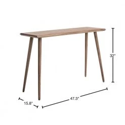 Marshal 47.3 in. Brown Wood Console Table by SAFAVIEH 12 Marshal 47.3 in. Brown Wood Console Table by SAFAVIEH -Safavieh Sales Store milk chocolate safavieh console tables cns5700b 40 1000