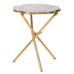 Celeste Multi/Gold Side Table by SAFAVIEH -Safavieh Sales Store multi gold safavieh end side tables acc3204a c3 1000