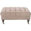 Clark Beige Accent Ottoman by SAFAVIEH 1 Clark Beige Accent Ottoman by SAFAVIEH -Safavieh Sales Store mushroom taupe espresso safavieh ottomans mcr4654e 64 1000