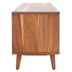 Cricket 47.6 in. Brown Media Console by SAFAVIEH -Safavieh Sales Store natural acacia safavieh tv stands med5002a c3 1000