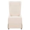 Bacall White/Cream Dining Chair by SAFAVIEH -Safavieh Sales Store natural cream cherry mahogany safavieh dining chairs mcr4501c 64 1000