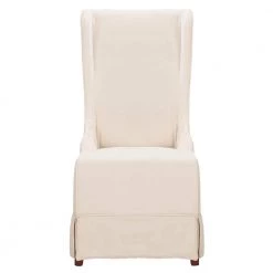 Bacall White/Cream Dining Chair by SAFAVIEH