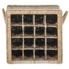 Aziza Beige Stackable 16-Bottle Wine Cage with Handles by SAFAVIEH -Safavieh Sales Store natural safavieh wine racks sea7016a 64 1000