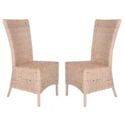 Allen Beige Side Chair by SAFAVIEH
