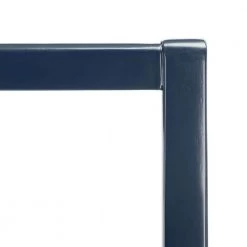 Cove 19 in. Navy/Gold Rectangle Wood Storage End Table by SAFAVIEH -Safavieh Sales Store navy gold safavieh end side tables acc6602a fa 1000