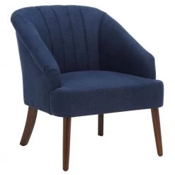 Quenton Navy Upholstered Accent Chairs by SAFAVIEH 17 Quenton Navy Upholstered Accent Chairs by SAFAVIEH -Safavieh Sales Store navy safavieh accent chairs ach4002b c3 1000