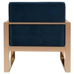 Vasco Navy Accent Chair by SAFAVIEH -Safavieh Sales Store navy safavieh accent chairs fox6290a c3 1000