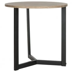 Ballard Light Brown/Black End Table by SAFAVIEH 9 Ballard Light Brown/Black End Table by SAFAVIEH -Safavieh Sales Store oak black safavieh end side tables fox4213a 4f 1000