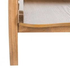 Asher 71.3 in. Brown Wood 5-shelf Bookcase by SAFAVIEH -Safavieh Sales Store oak safavieh bookcases bookshelves amh6537d 76 1000