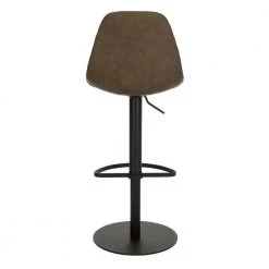 Sky 31.5 in. Dark Brown/Black High Back Bar Stool by SAFAVIEH -Safavieh Sales Store olive black safavieh bar stools bst3003b c3 1000