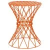 Charlotte Orange End Table by SAFAVIEH -Safavieh Sales Store orange safavieh end side tables fox4501c 64 1000