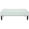 Reagan Blue/Green Upholstered Entryway Bench by SAFAVIEH -Safavieh Sales Store robins egg blue safavieh bedroom benches mcr4587c 64 1000