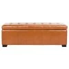 Angelina Saddle Storage Bench by SAFAVIEH -Safavieh Sales Store saddle black safavieh bedroom benches hud4200c 64 1000