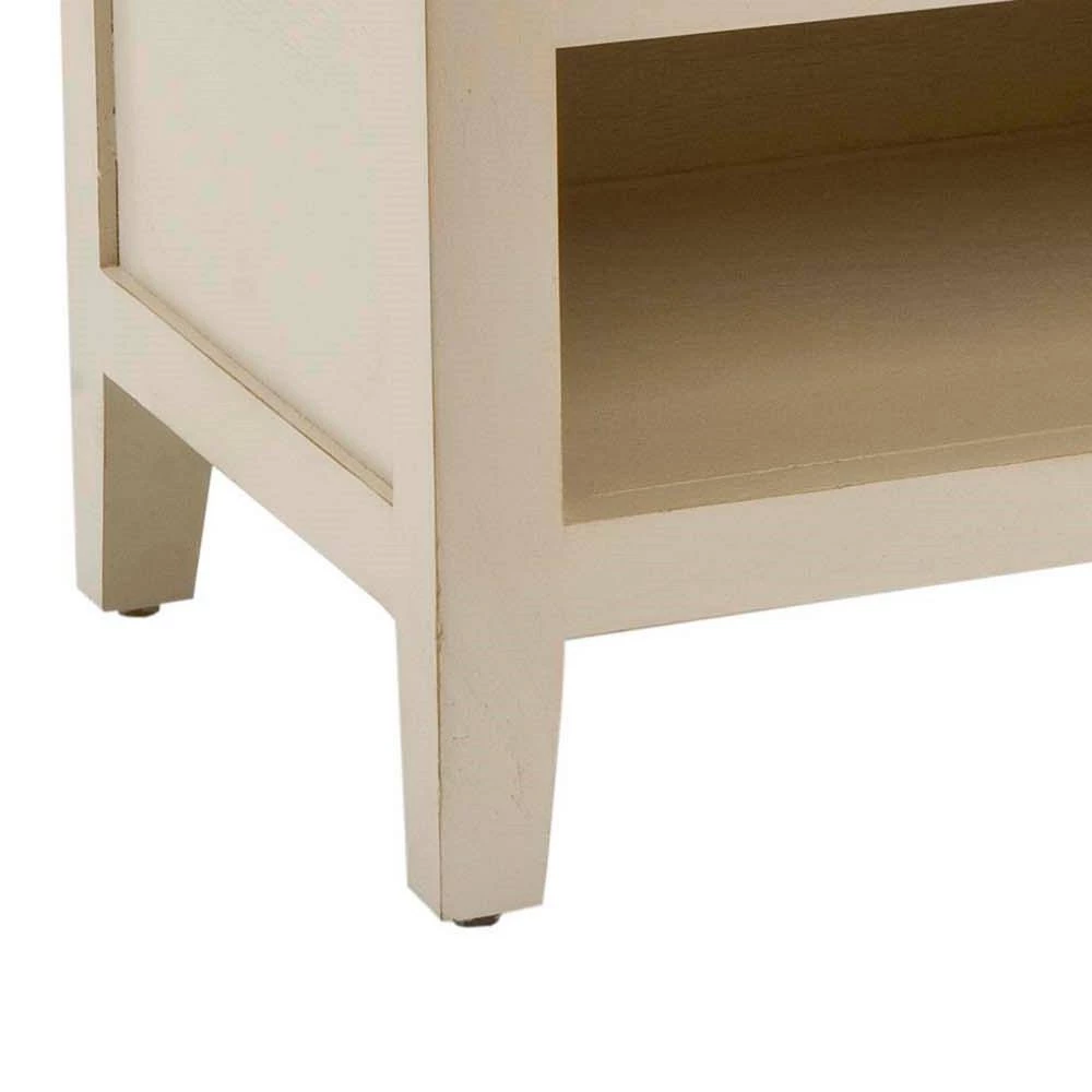 Sadie 17.71 in. Off-White Wood 6-Shelf Bookcase by SAFAVIEH 6 Sadie 17.71 in. Off-White Wood 6-Shelf Bookcase by SAFAVIEH - Image 4