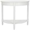 Randell 30 in. White Wood Console Table by SAFAVIEH 1 Randell 30 in. White Wood Console Table by SAFAVIEH -Safavieh Sales Store shady white safavieh console tables amh6609a 64 1000
