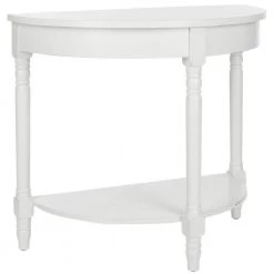 Randell 30 in. White Wood Console Table by SAFAVIEH 10 Randell 30 in. White Wood Console Table by SAFAVIEH -Safavieh Sales Store shady white safavieh console tables amh6609a c3 1000