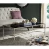 Antwan 50 in. Silver/Black Coffee Table by SAFAVIEH -Safavieh Sales Store silver safavieh coffee tables fox2547b 64 1000