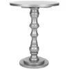 Greta Silver End Table by SAFAVIEH -Safavieh Sales Store silver safavieh end side tables amh6603e 64 1000
