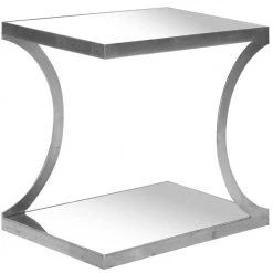 Sullivan Silver End Table by SAFAVIEH -Safavieh Sales Store silver safavieh end side tables fox2526a 4f 1000