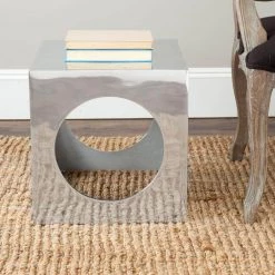 Gunnar Silver End Table by SAFAVIEH