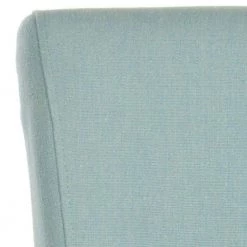 Seth 29.3 in. Light Blue Cushioned Bar Stool by SAFAVIEH -Safavieh Sales Store sky blue espresso safavieh bar stools mcr4510h 44 1000