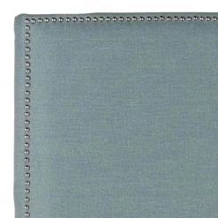 Sydney Blue Queen Upholstered Headboard by SAFAVIEH -Safavieh Sales Store sky blue safavieh headboards mcr4628j 31 1000