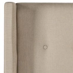 Damon Beige Twin Upholstered Headboard by SAFAVIEH -Safavieh Sales Store smoke safavieh headboards mcr4046b t c3 1000