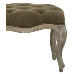 Ramsey Green Upholstered Entryway Bench by SAFAVIEH -Safavieh Sales Store spruce safavieh bedroom benches mcr4577e 31 1000