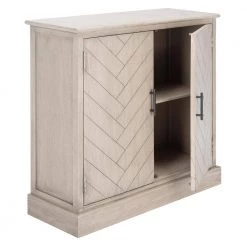 Peyton Off-White/Beige Storage Cabinet by SAFAVIEH -Safavieh Sales Store taupe safavieh console tables cns5712d c3 1000