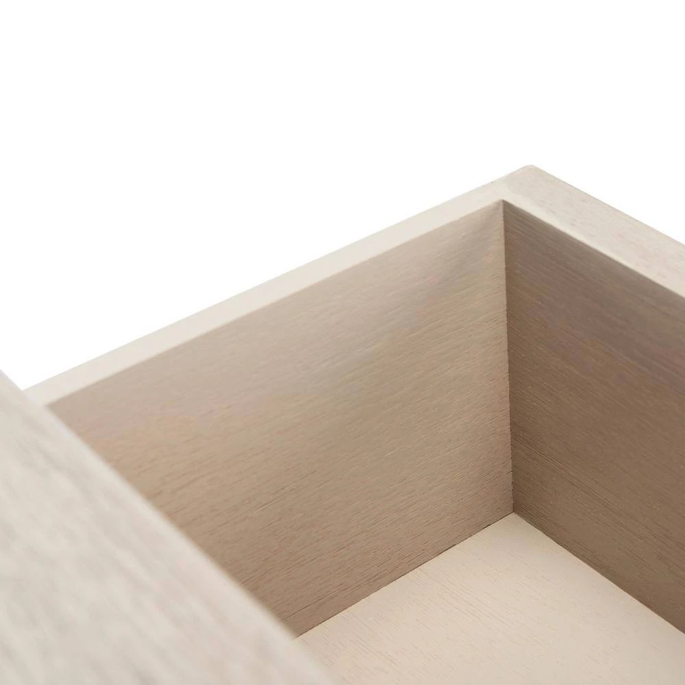 Tate 36 in. White/Beige 2-Drawer Console Table by SAFAVIEH 13 Tate 36 in. White/Beige 2-Drawer Console Table by SAFAVIEH - Image 11