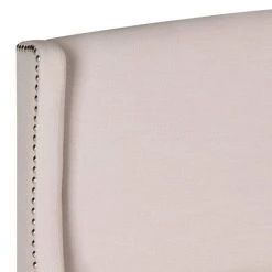 Austin Off-White Queen Upholstered Headboard by SAFAVIEH -Safavieh Sales Store taupe safavieh headboards mcr4002a q 31 1000