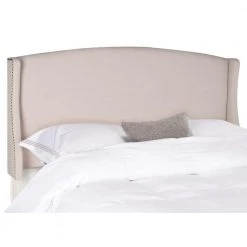 Austin Off-White Queen Upholstered Headboard by SAFAVIEH