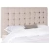 Lamar Off-White Queen Upholstered Headboard by SAFAVIEH -Safavieh Sales Store taupe safavieh headboards mcr4626a 64 1000