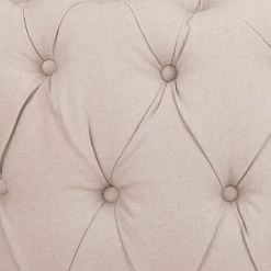 Charlene Off-White Tufted Ottoman by SAFAVIEH -Safavieh Sales Store taupe safavieh ottomans mcr4638a 1f 1000