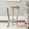 Mary Light Gray Side Table by SAFAVIEH -Safavieh Sales Store vintage gray safavieh end side tables amh5711a 64 1000