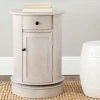 Tabitha Light Gray Storage End Table by SAFAVIEH 1 Tabitha Light Gray Storage End Table by SAFAVIEH -Safavieh Sales Store vintage gray safavieh end side tables amh5712a 64 1000