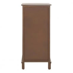 Connery 2-Drawer Brown/Off-White Cabinet by SAFAVIEH -Safavieh Sales Store vintage white safavieh accent cabinets amh5742e 44 1000