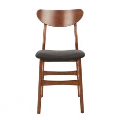 Lucca Brown/Black Dining Chair by SAFAVIEH -Safavieh Sales Store walnut black safavieh dining chairs dch1001f set2 1f 1000